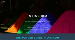 Desktop Screenshot of inkinform.com
